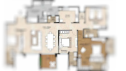 Shapoorji Pallonji Joyville Kolshet Thane 3BHK Plan